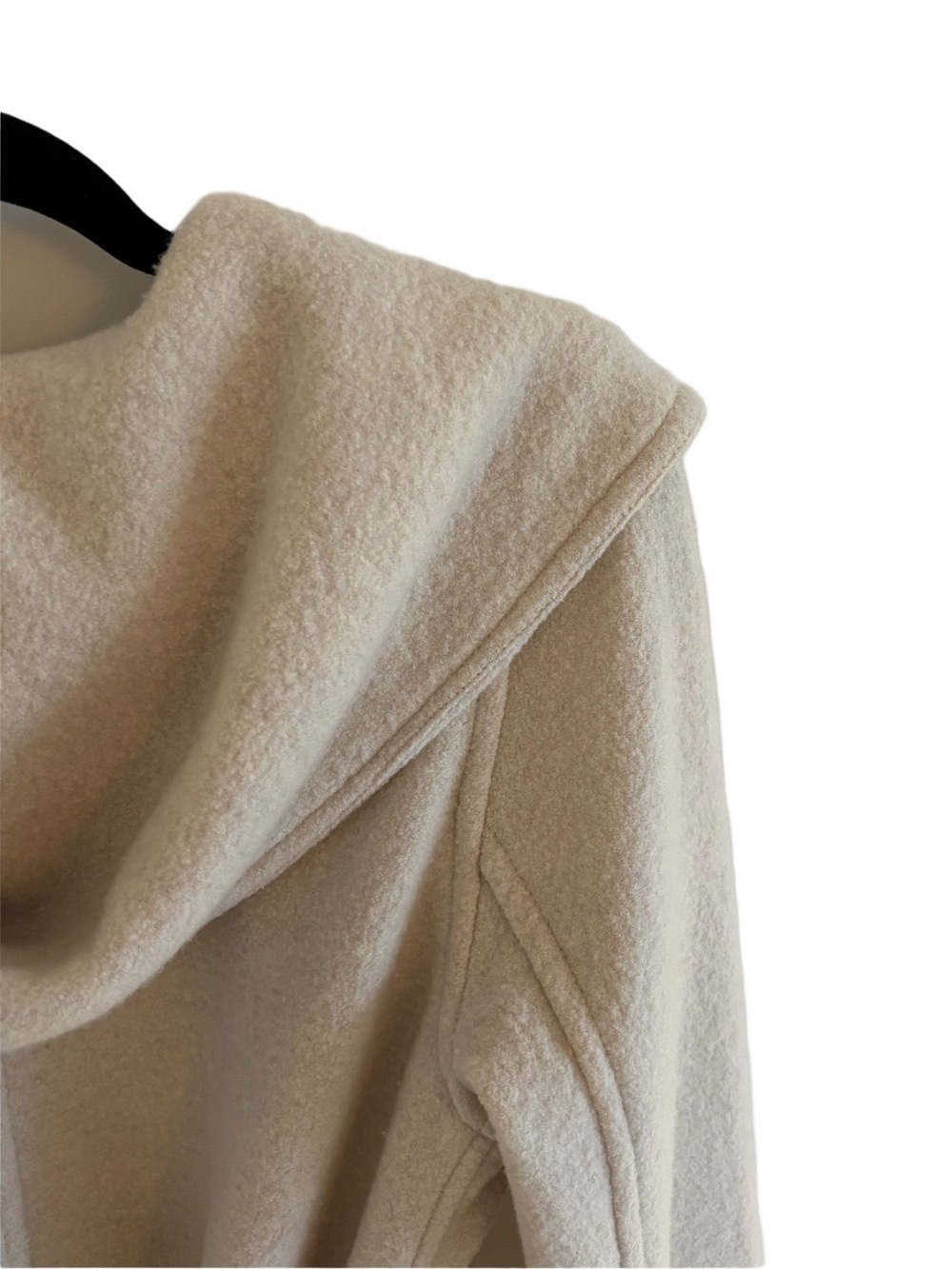 Aritzia Wilfred Acre Robe Belted Merino Wool Robe Jacket Medium - Picture 10 of 13
